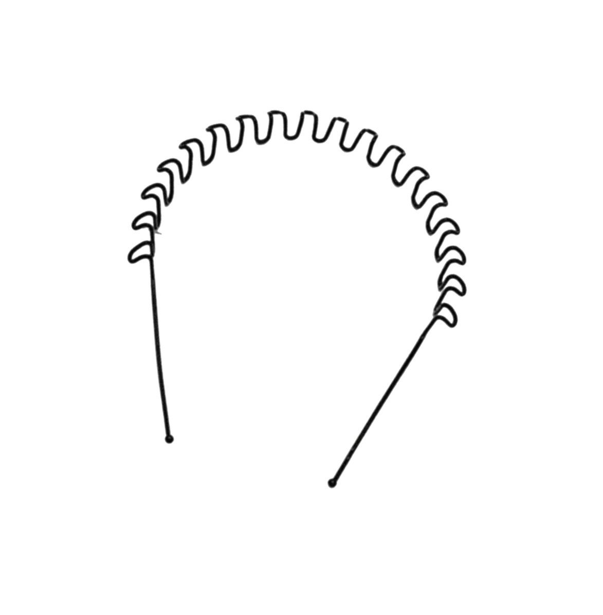 Metal Wavy Hair Bands