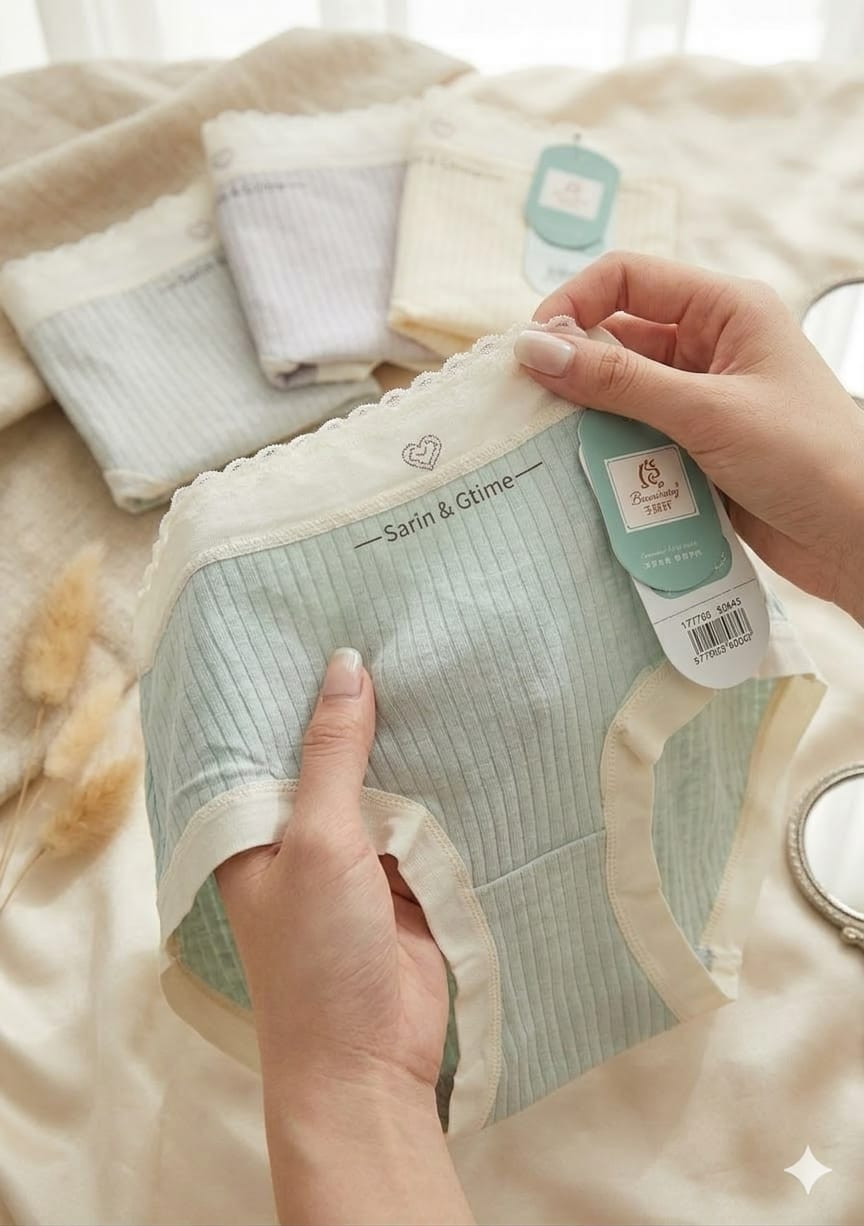 Lace-Trimmed Everyday Comfort Panty